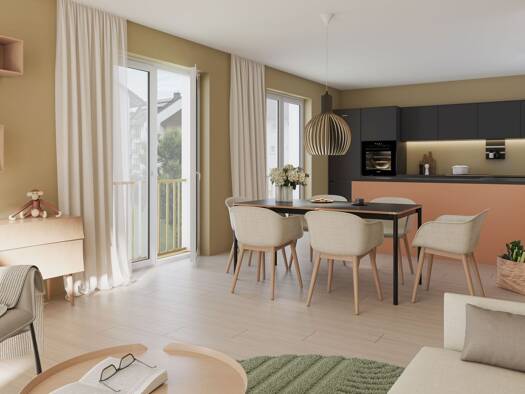 Wohnung zum Kauf - Neubau provisionsfrei 727.000 € 3 Zimmer 92 m² 1. Geschoss Zähringen Freiburg im Breisgau 79108