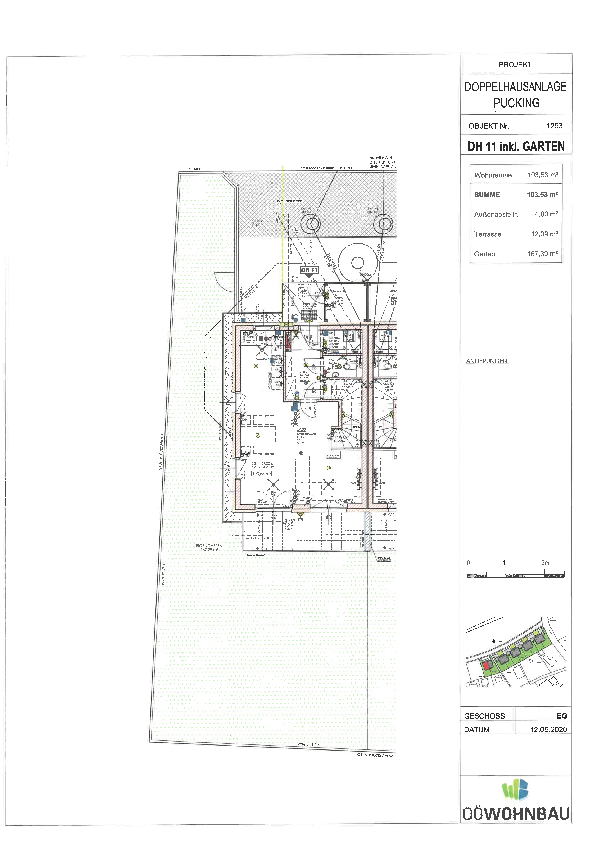 Reihenmittelhaus zur Miete 1.333 € 4 Zimmer 103 m²<br/>Wohnfläche Spechtstraße Pucking 4055