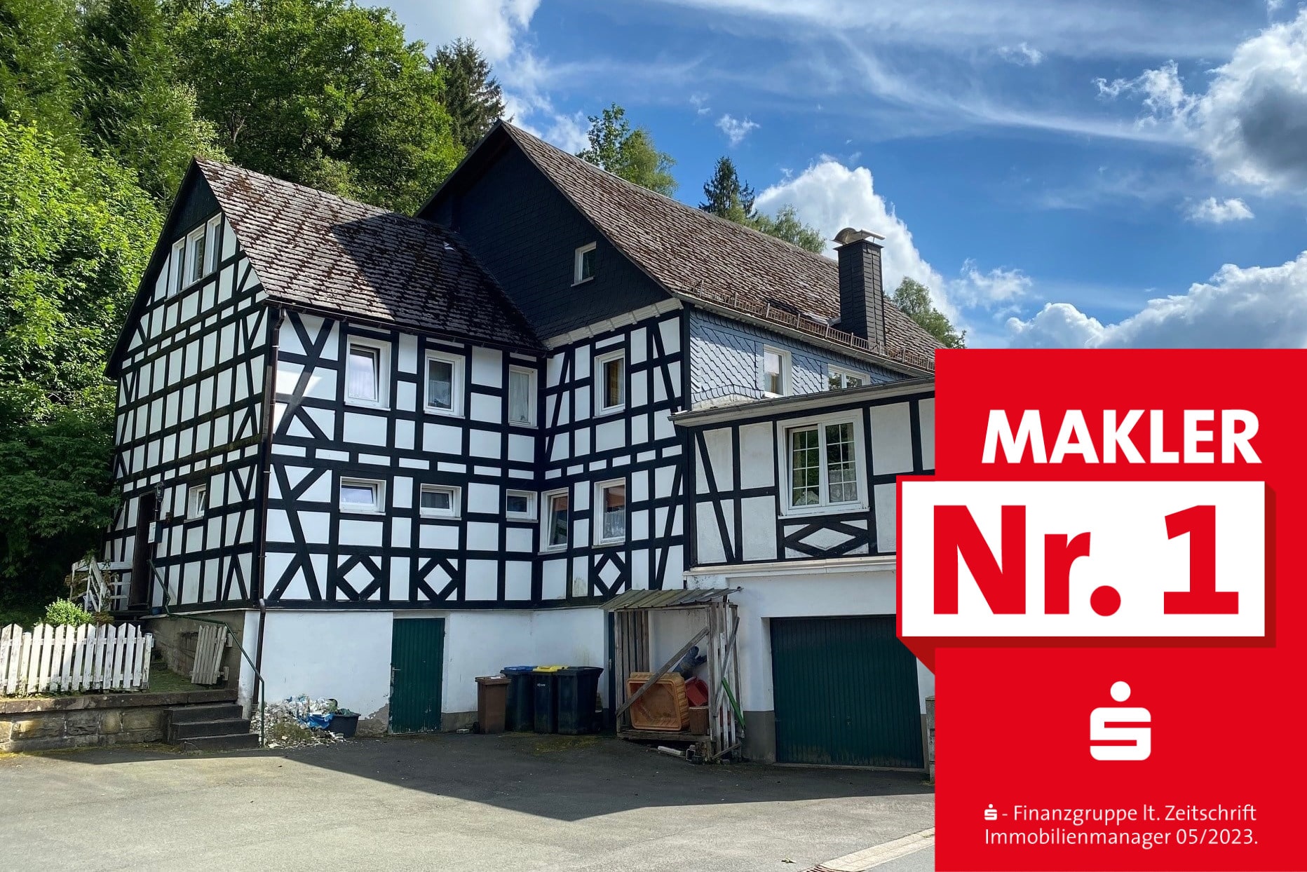 Mehrfamilienhaus zum Kauf 129.000 € 12 Zimmer 230 m²<br/>Wohnfläche 1.032 m²<br/>Grundstück Girkhausen Bad Berleburg 57319