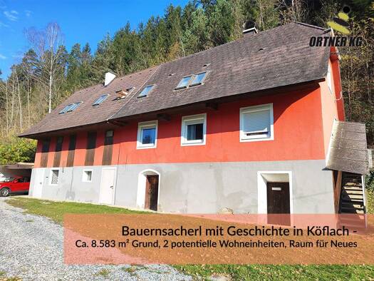 Land-/Forstwirtschaft zum Kauf 150 m² 8.583 m² Grundstück Köflach 8580