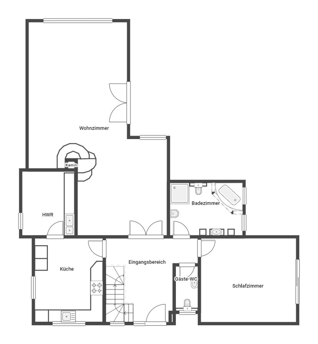 Immobilie zum Kauf als Kapitalanlage geeignet 319.000 € 5 Zimmer 170,4 m²<br/>Fläche 669,3 m²<br/>Grundstück Flechum Haselünne 49740