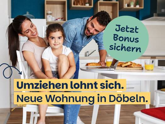 Wohnung zur Miete 305 € 3 Zimmer 59,3 m² 3. Geschoss Straße der Jugend 15 Döbeln 04720