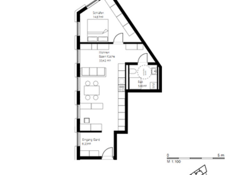 Wohnung zum Kauf - Erstbezug 338.000 € 2 Zimmer 59,7 m² 1. Geschoss Burghausen 84489