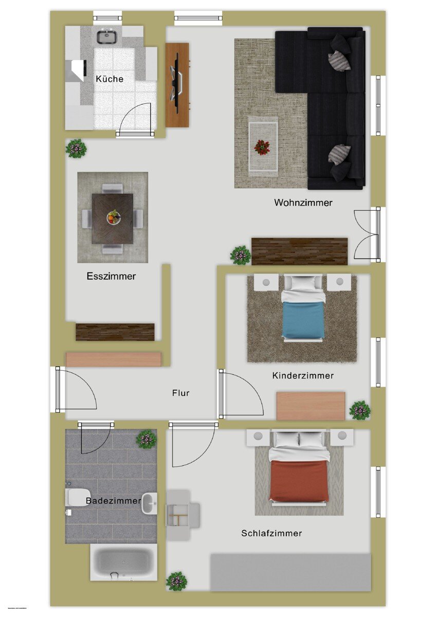 Wohnung zum Kauf 229.000 € 3 Zimmer 75,8 m²<br/>Wohnfläche Weingarten 88250