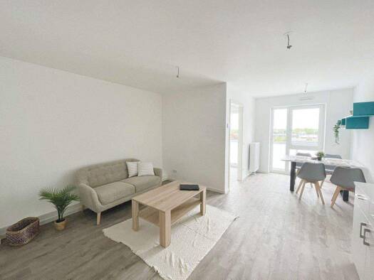 Wohnung zur Miete 1.025 € 2 Zimmer 54 m² 4. Geschoss Zirbelstraße 53 Oberhausen Oberhausen 86154