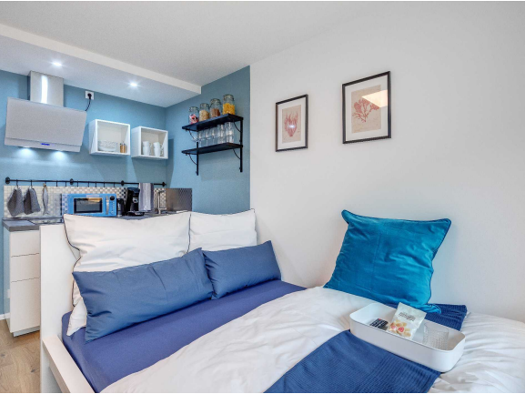 Wohnung zur Miete 1.250 € 1 Zimmer 28 m² frei ab 01.02.2026 Volkartstraße 34 Neuhausen-Nymphenburg München 80634