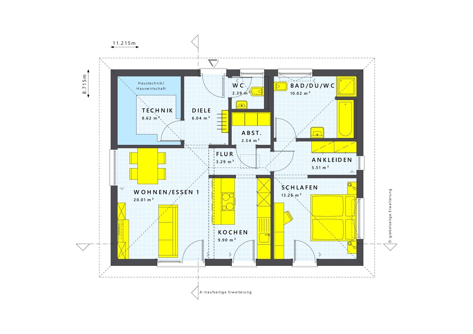 Bungalow zum Kauf provisionsfrei 1.002.639 € 2 Zimmer 82 m²<br/>Wohnfläche 533 m²<br/>Grundstück Falkenstein Königstein im Taunus 61462