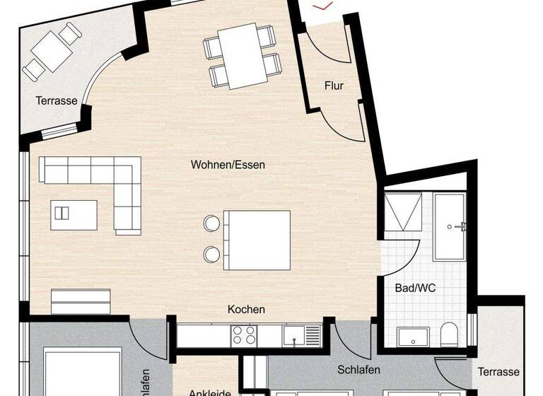 Wohnung zum Kauf 990.000 € 3 Zimmer 74 m² Norderney 26548