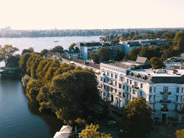 Bürofläche zur Miete 2.499 € 2 Zimmer 66 m² Bürofläche Hartwicusstraße 5 Uhlenhorst Hamburg 22087