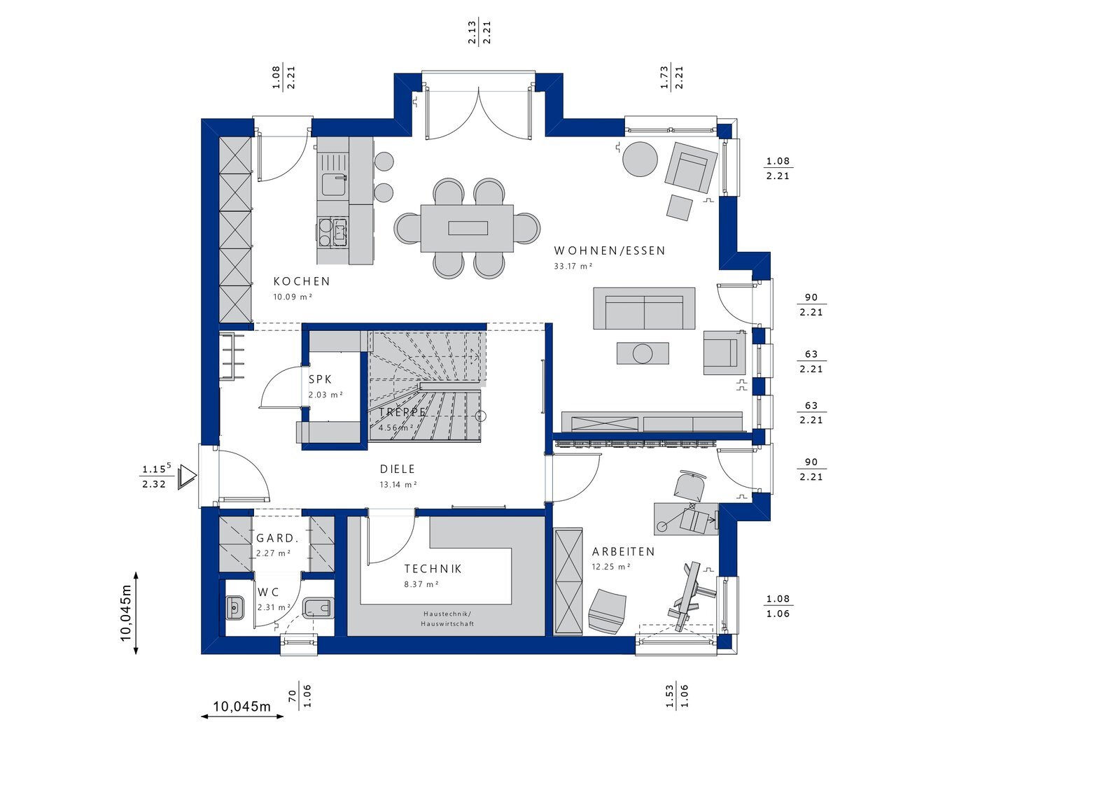 Einfamilienhaus zum Kauf 1.145.500 € 5 Zimmer 170 m²<br/>Wohnfläche 1.300 m²<br/>Grundstück Schnelsen Hamburg 22457