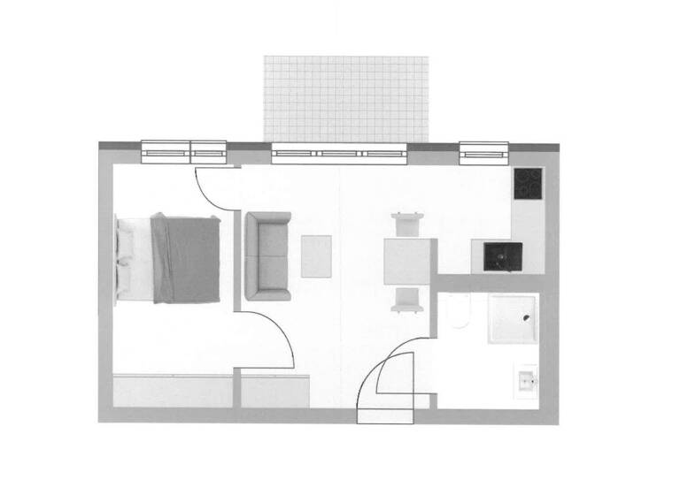 Studio zur Miete 890 € 2 Zimmer 33,2 m² 1. Geschoss Nürnberger Str. 87 Ingolstadt 85055