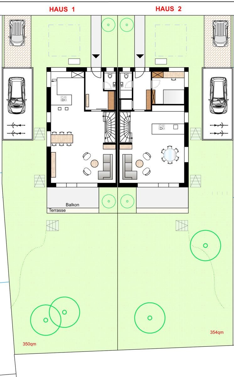 Doppelhaushälfte zum Kauf provisionsfrei 825.600 € 6 Zimmer 163 m²<br/>Wohnfläche 354 m²<br/>Grundstück Heimsheim 71296