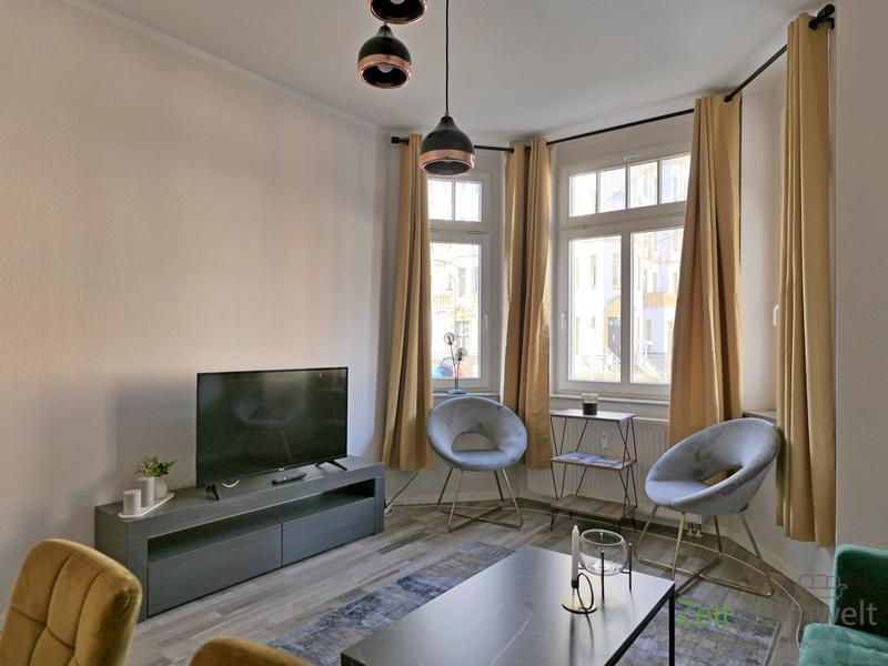 Wohnung zur Miete Wohnen auf Zeit 1.150 € 2 Zimmer 47 m²<br/>Wohnfläche ab sofort<br/>Verfügbarkeit Kaßberg 914 Chemnitz 09112