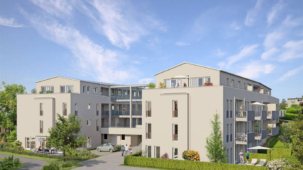 Wohnung zum Kauf - Erstbezug 331.900 € 2 Zimmer 59,8 m² Niederweiler Müllheim 79379