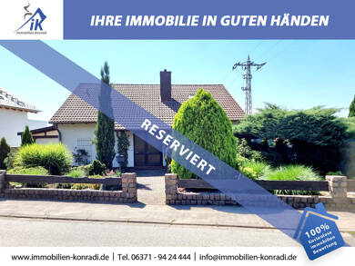 Bungalow zum Kauf 310.000 € 4 Zimmer 142 m² 936 m² Grundstück Katzenbach Hütschenhausen / Katzenbach 66882