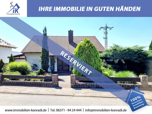 Bungalow zum Kauf 310.000 € 4 Zimmer 142 m² 936 m² Grundstück Katzenbach Hütschenhausen / Katzenbach 66882