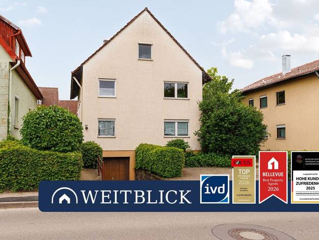 Mehrfamilienhaus zum Kauf 398.000 € 9 Zimmer 205,5 m² 517 m² Grundstück Mundelsheim Mundelsheim 74395