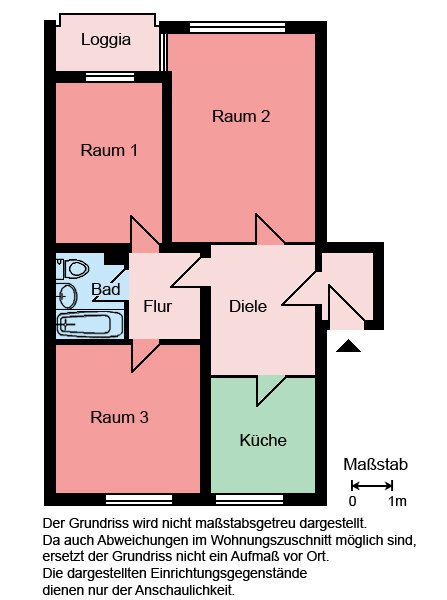 Wohnung zur Miete 499 € 3 Zimmer 73,9 m²<br/>Wohnfläche 2.<br/>Geschoss 31.01.2025<br/>Verfügbarkeit Hombrucher Weg 71 Hombruch Iserlohn 58638