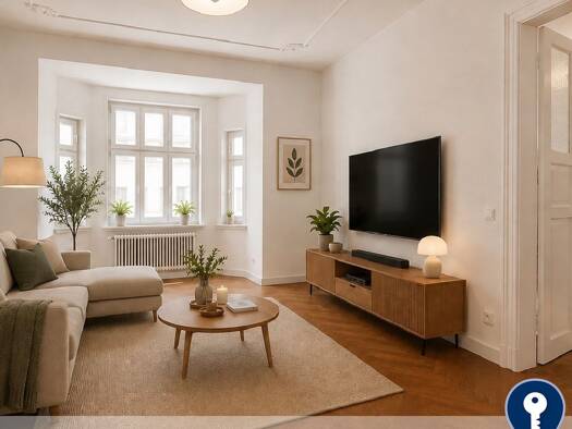 Wohnung zur Miete 4.300 € 5 Zimmer 148,4 m² 1. Geschoss Altstadt-Lehel München 80538