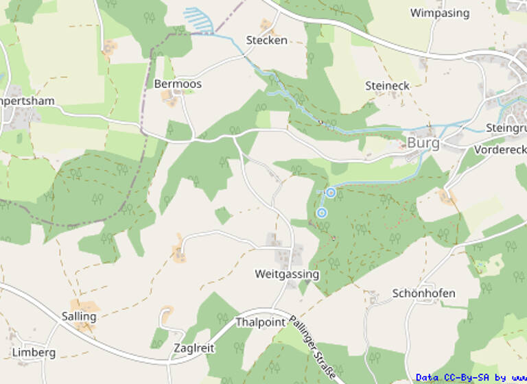 Forstwirtschaft zum Kauf 238.000 € 27.422 m² Grundstück Weitgassing Taching am See 83373