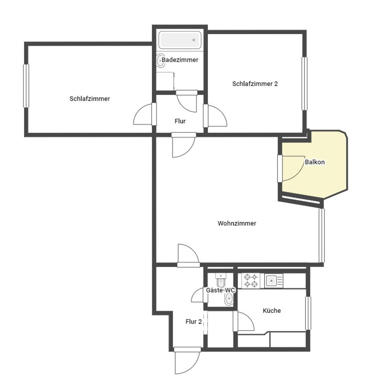 Immobilie zum Kauf als Kapitalanlage geeignet 619.000 € 3 Zimmer 80,5 m²<br/>Fläche Altbogenhausen München 81677