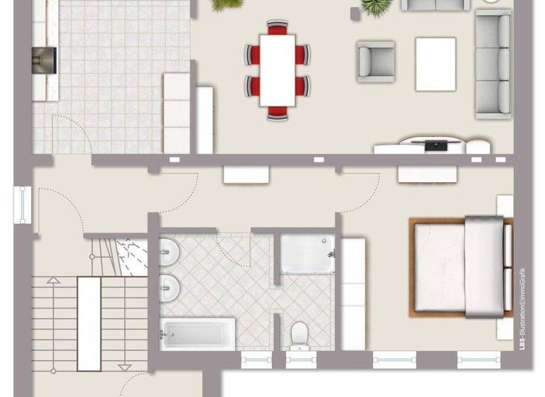 Wohnung zum Kauf - Erstbezug 289.000 € 3 Zimmer 121,6 m² 2. Geschoss Mitte Mülheim 45470