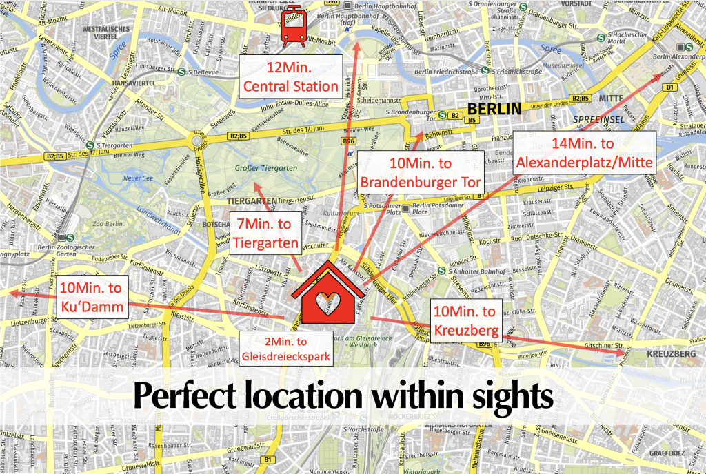 Wohnung zur Miete Wohnen auf Zeit 3.500 € 4 Zimmer 125 m²<br/>Wohnfläche 06.01.2025<br/>Verfügbarkeit Körnerstraße Tiergarten Berlin 10785