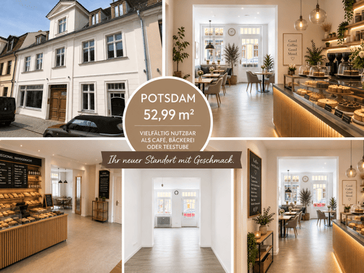 Laden zur Miete 36 € 2 Zimmer 53 m² Verkaufsfläche Gutenbergstraße 95 Nördliche Innenstadt Potsdam 14467