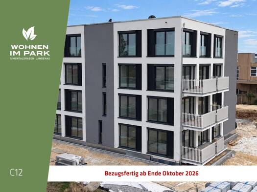 Wohnung zum Kauf - Neubau provisionsfrei 382.900 € 2 Zimmer 73,6 m² 2. Geschoss Am Simontalgraben 23 Langenau Langenau 89129
