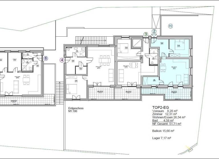 Wohnung zum Kauf 209.000 € 2 Zimmer EG Voitsberg 8570
