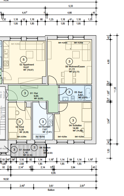 Wohnung zur Miete 584 € 3 Zimmer 73 m²<br/>Wohnfläche 1.<br/>Geschoss 01.04.2025<br/>Verfügbarkeit Naumburger Straße 40 Weißenfels Weißenfels 06667