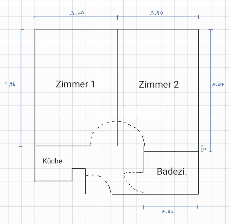 Studio zur Miete 930 € 2 Zimmer 45 m²<br/>Wohnfläche 5.<br/>Geschoss St. Benno 80335