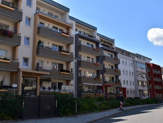 Wohnung zur Miete nur mit Wohnberechtigungsschein 399 € 2 Zimmer 68,1 m² 1. Geschoss An der Weiße 31 Arnstadt 99310