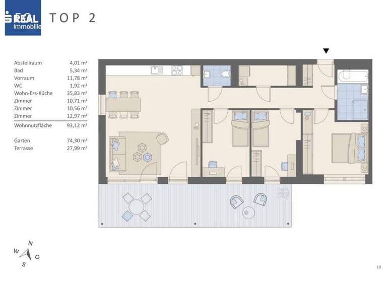 Wohnung zum Kauf provisionsfrei 569.000 € 4 Zimmer Jakomini Graz,08.Bez.:Sankt Peter 8042
