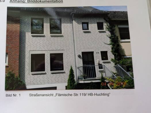Reihenhaus zum Kauf provisionsfrei 246.000 € 5 Zimmer 119 m² 226 m² Grundstück frei ab sofort Flämische Straße 119 Mittelshuchting Süd 28259