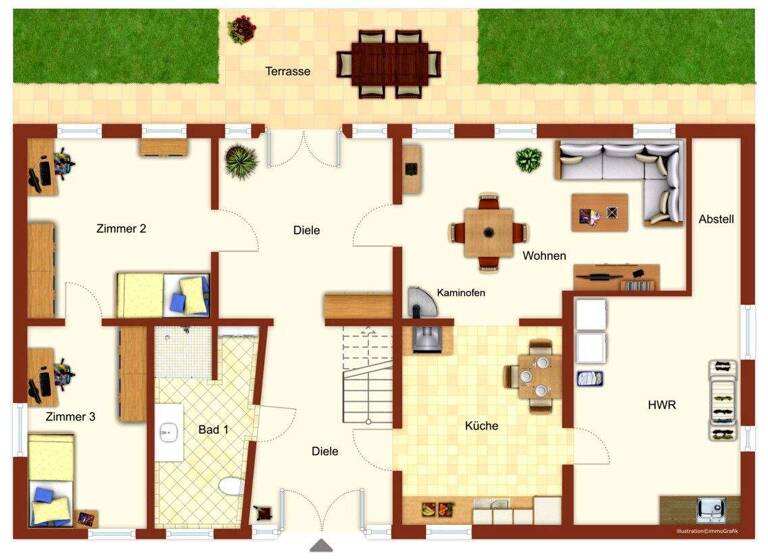 Einfamilienhaus zum Kauf 455.000 € 5 Zimmer 179 m² 1.232 m² Grundstück Elmenhorst 23869