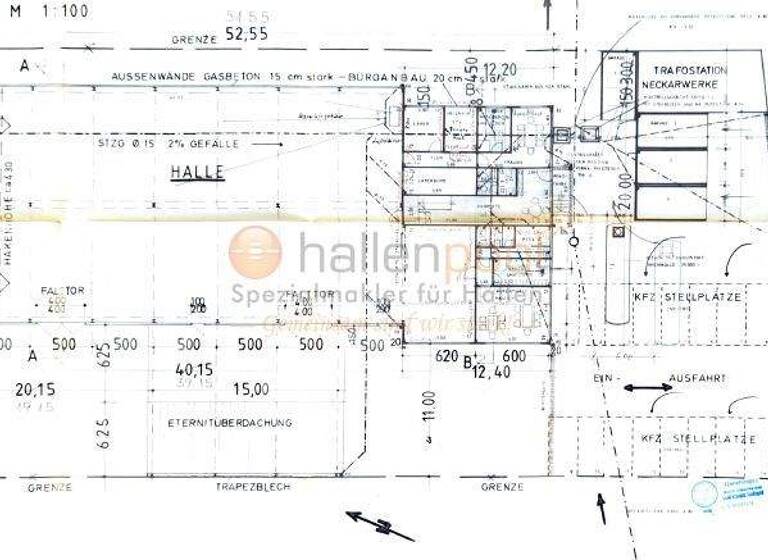 Produktionshalle zum Kauf provisionsfrei 1.300.000 € 1.313 m² Lagerfläche Denkendorf 73770