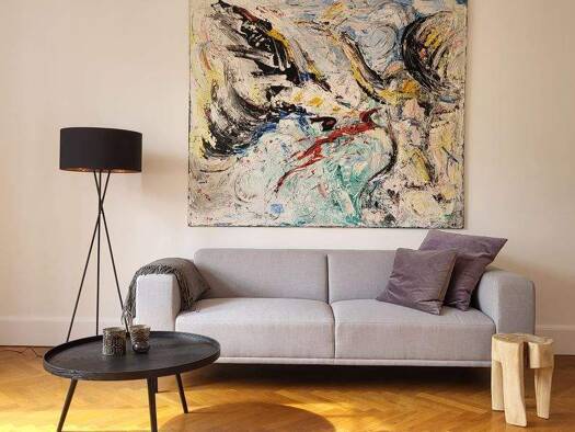 Wohnung zur Miete 2.000 € 2 Zimmer 79 m² Anzengruberstraße 0 Dornbusch Frankfurt 60320