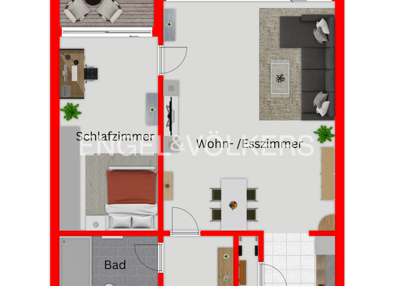 Wohnung zum Kauf 170.000 € 2 Zimmer 61 m² Unterfeldhaus Erkrath 40699