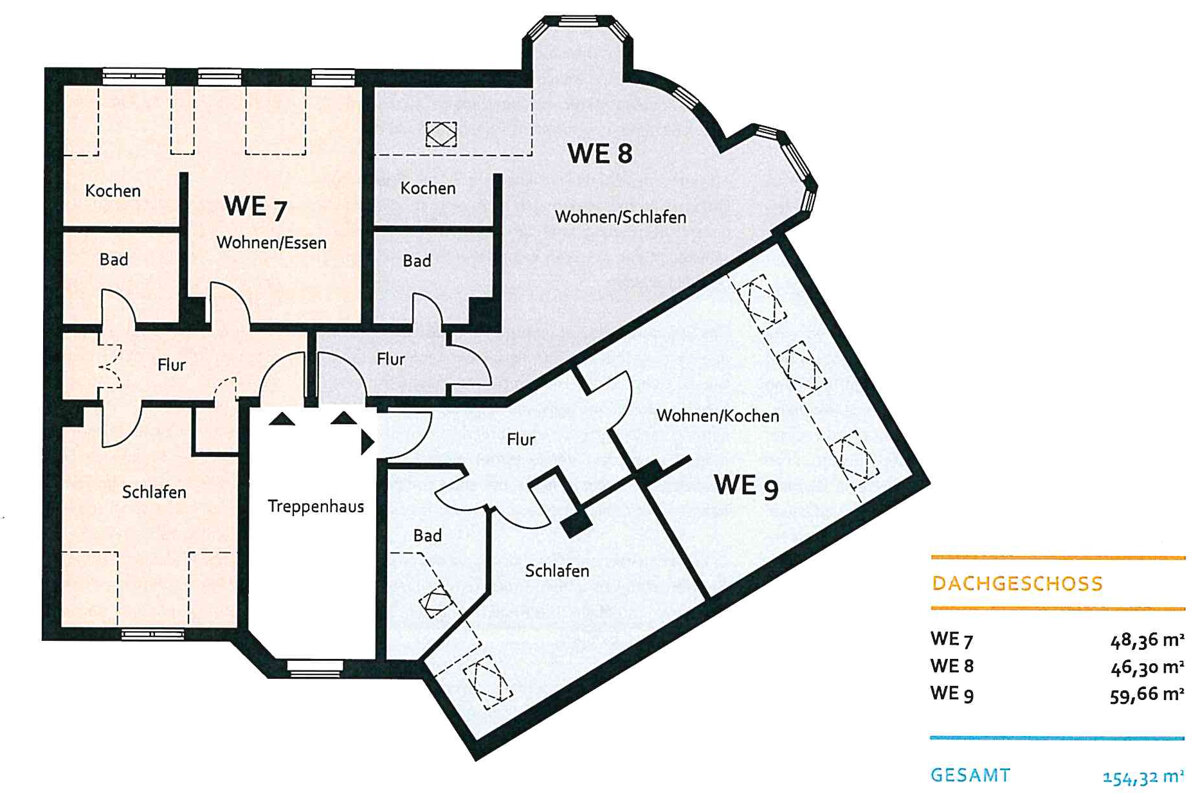 Wohnung zur Miete 410 € 2 Zimmer 63 m²<br/>Wohnfläche 2.<br/>Geschoss Bosestraße 2 Mitte - Nord 122 Zwickau 08056