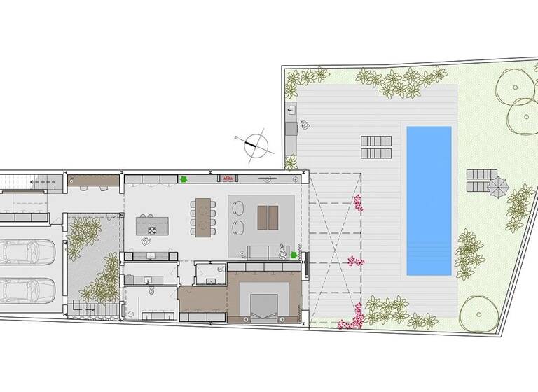Stadthaus zum Kauf - Erstbezug 3.050.000 € 4 Zimmer 278 m² 537 m² Grundstück Establiments 07010