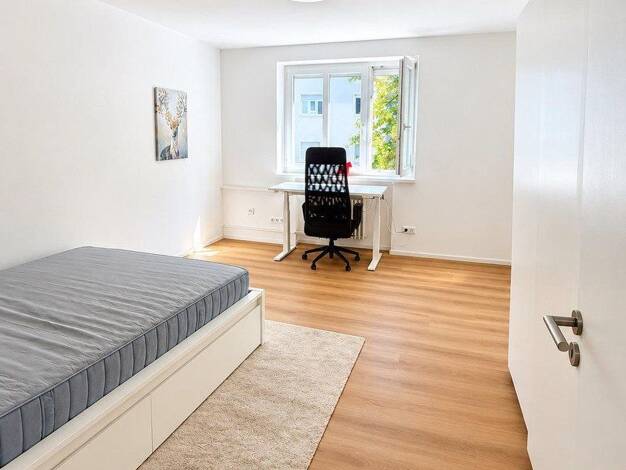 WG-Zimmer zur Miete auf Zeit 499 € 15 m² 2. Geschoss frei ab sofort Feldgasse 52 Gärten b Wöhrd Altstadt und engere Innenstadt 90489