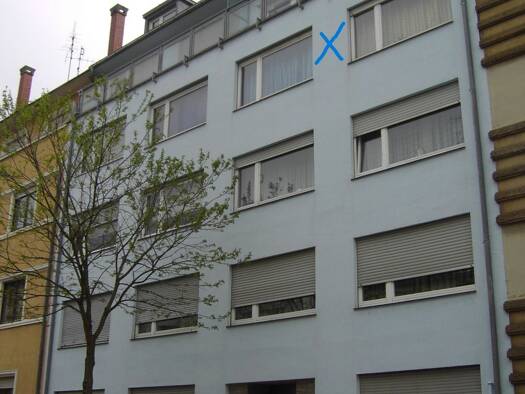 Wohnung zum Kauf als Kapitalanlage geeignet 249.000 € 2 Zimmer 62 m² Hirschstraße 143 Südweststadt Karlsruhe 76137
