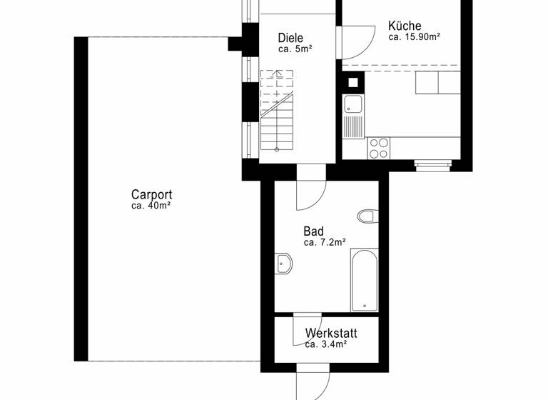 Stadthaus zum Kauf 199.000 € 3 Zimmer 95 m² 140 m² Grundstück Penig 09322