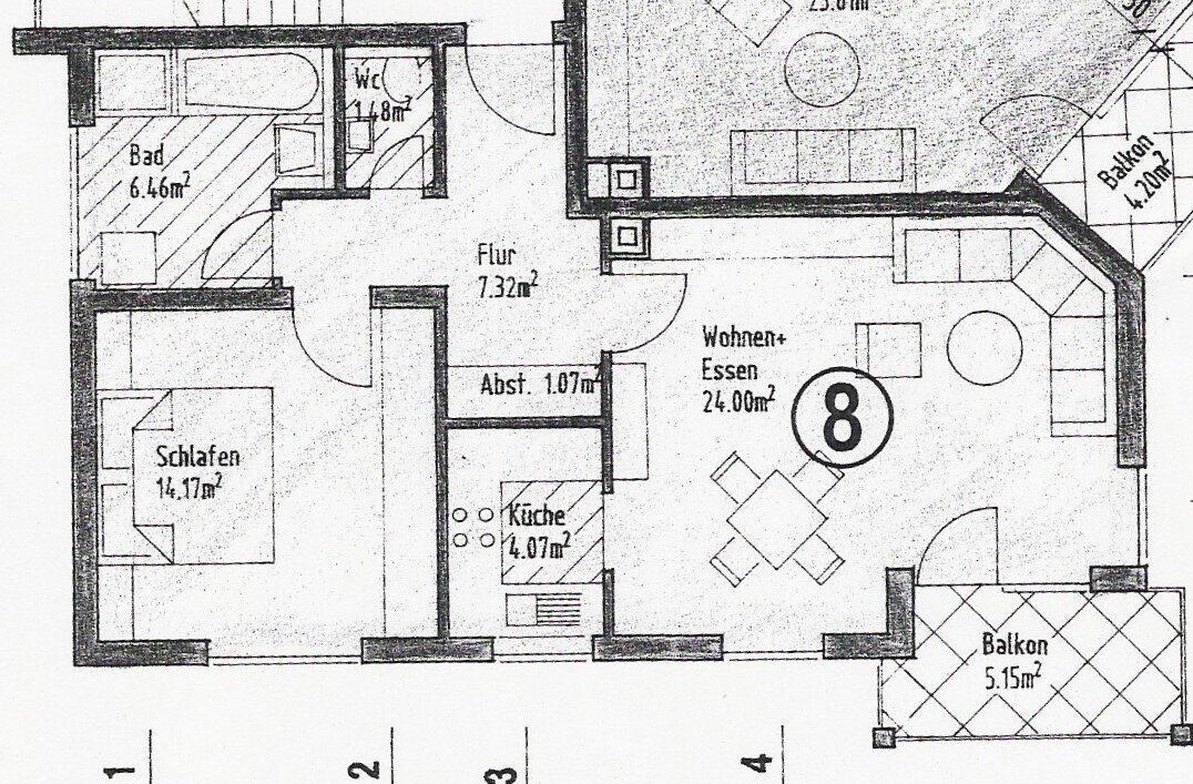 Wohnung zum Kauf provisionsfrei 254.000 € 2 Zimmer 61,2 m²<br/>Wohnfläche 1.<br/>Geschoss Mitte Radolfzell am Bodensee 78315