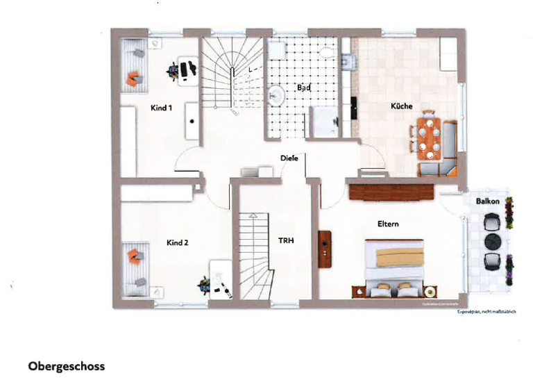 Wohnung zur Miete 970 € 4 Zimmer 155 m² Nienburg 31582