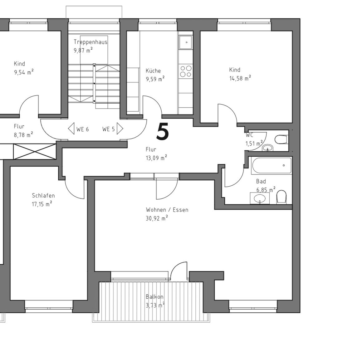 Wohnung zur Miete 1.650 € 3 Zimmer 96 m²<br/>Wohnfläche 2.<br/>Geschoss 01.03.2025<br/>Verfügbarkeit Heimgartenstraße Germering Germering 82110