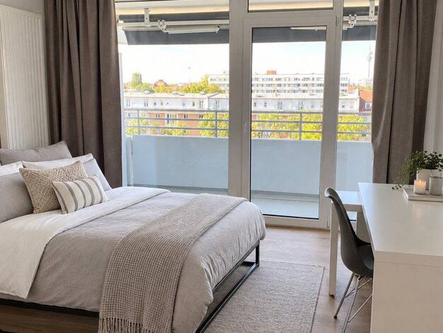 Wohnung zur Miete 1.400 € 1 Zimmer 26,1 m² 4. Geschoss frei ab 01.01.2027 Leopoldstraße 202 Schwabing-Freimann München 80804