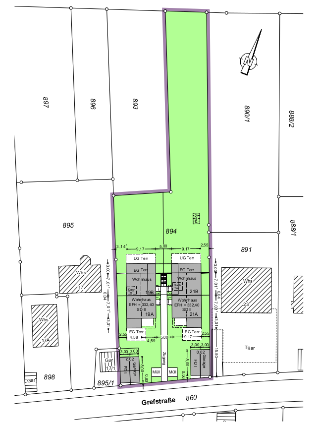 Doppelhaushälfte zum Kauf provisionsfrei 1.385.000 € 5 Zimmer 180 m²<br/>Wohnfläche 327 m²<br/>Grundstück Grefstr. 21 A Weilimdorf Stuttgart 70499