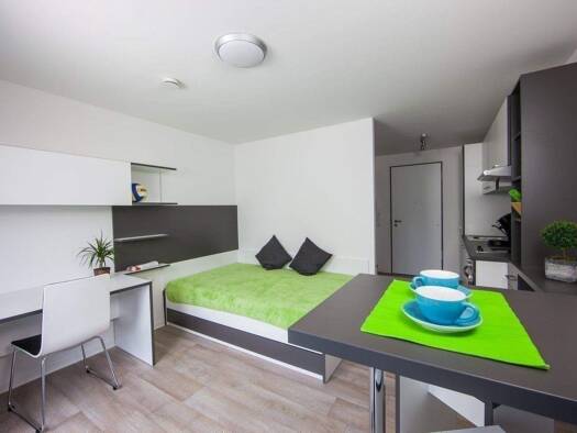 Studio zur Miete 416 € 1 Zimmer 24 m² 2. Geschoss frei ab 01.10.2026 Am Sonnenhügel 9 Schwäbisch Gmünd Schwäbisch Gmünd 73525